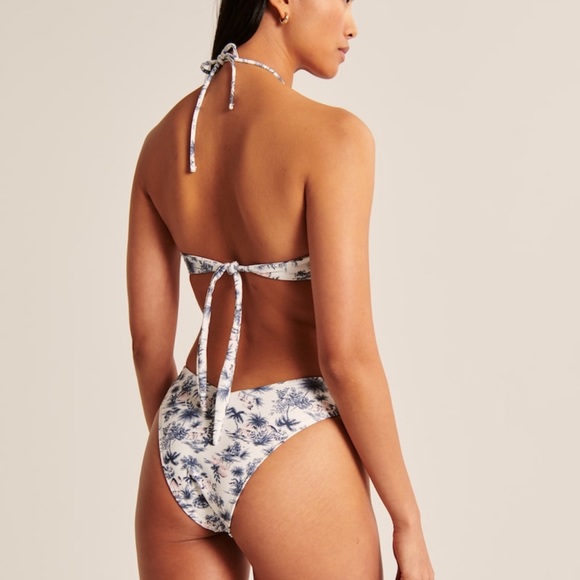 LAST CHANCE - Abercrombie Bikini Multiway Bralette Tall-Side High-Leg Cheeky - Picture 8 of 14